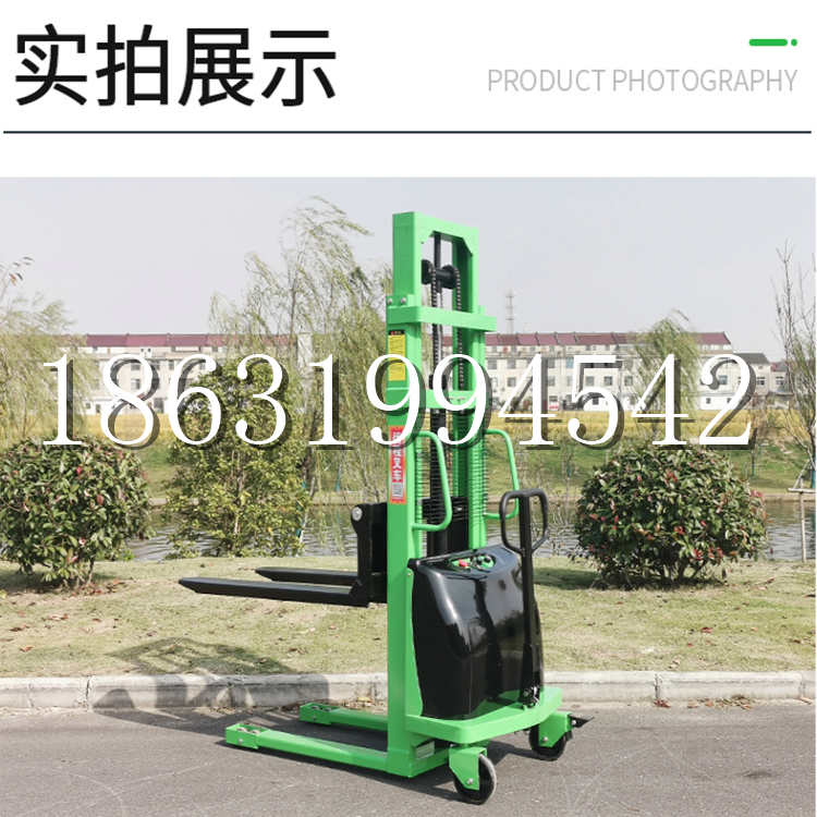 大兴区电动叉车堆高车液压铲车电瓶1吨2吨站驾步行式小型全自动叉车